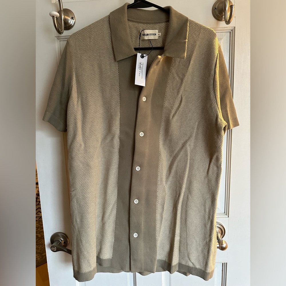 Taylor Stitch sweater polo NWT